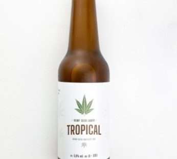 Cerveja Artesanal Tropical de Cânhamo – Sem THC, 100% Natural