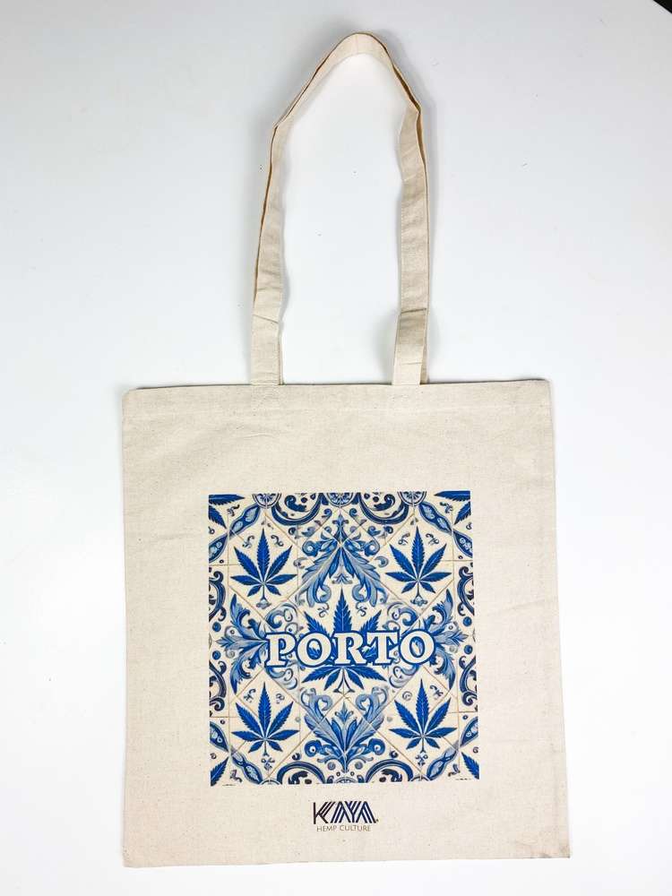 Cannabis Invicta Tote Bag – Souvenir Ecológico do Porto | Entrega em 24h