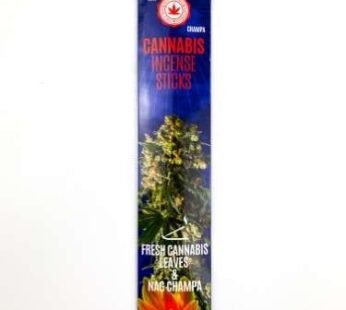 Incenso Nag Champa de Cannabis Fresh Leaves – Um Ritual de Relaxamento Natural para o Bem-Estar Mental e Espiritual
