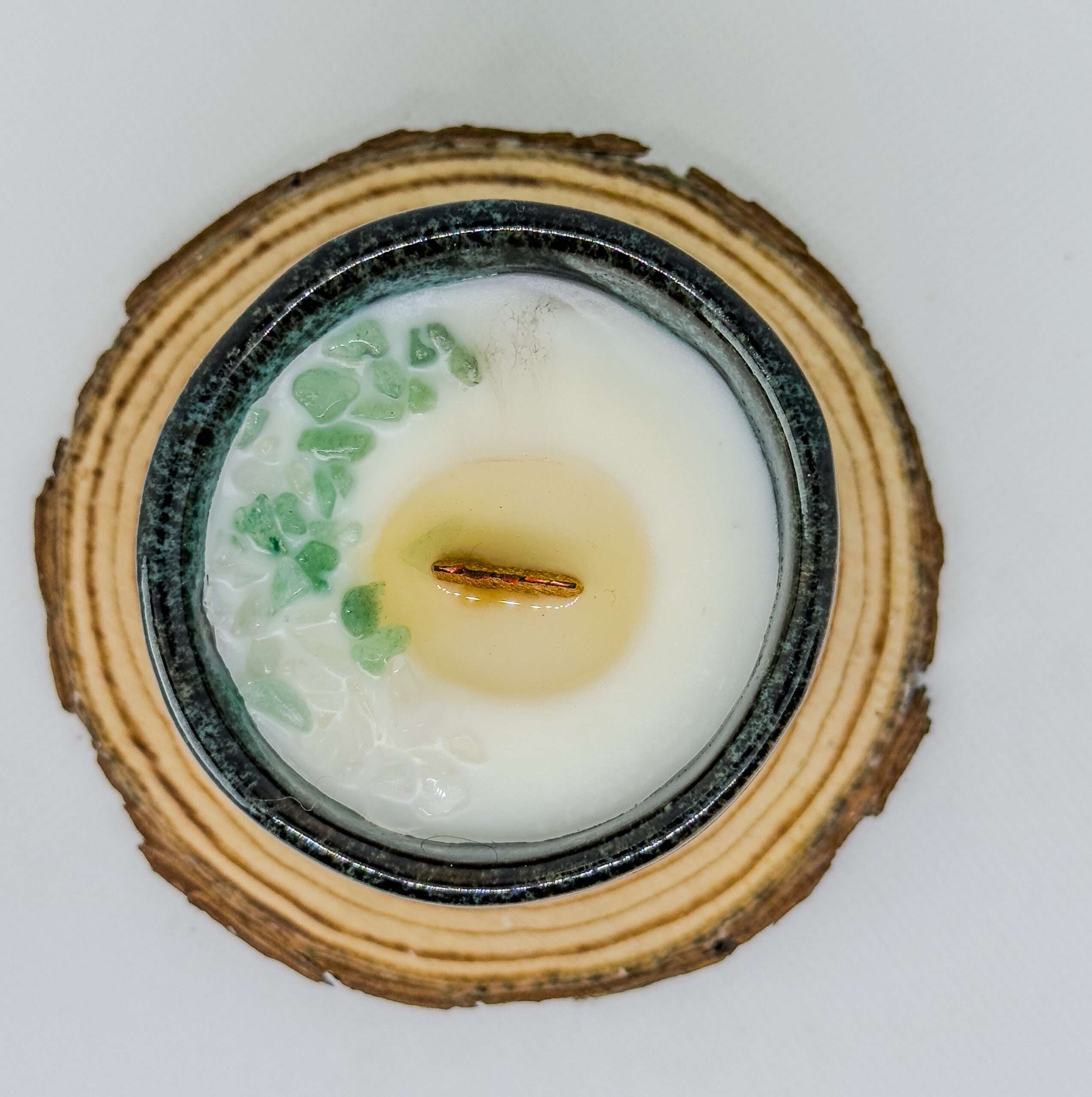 Vela Canábis Natural | Mystic kaya | Sandalo e venturina | Calming ambient - Imagem 3