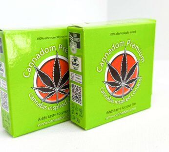 Preservativos Aromatizados com Canabis