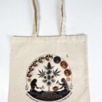 Santa Kaya Tote Bag Natural 100% Algodão
