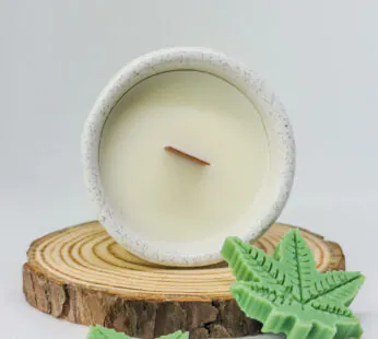 vela com canábis 100% natural || zen kaya || canábis & lavanda || a vela do equilíbrio e harmonia